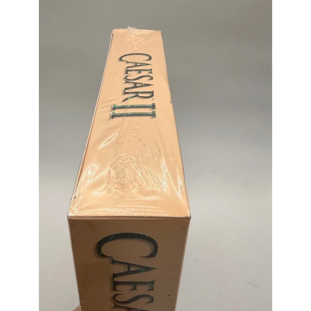 Caesar II Sierra Mac PowerMac CD-ROM Big Box Vintage 1995 New‎ Sealed